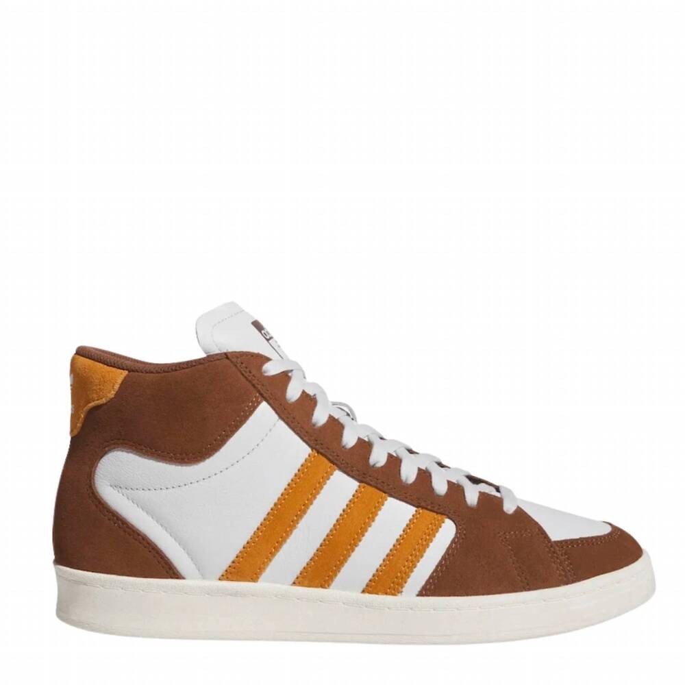 NEW ADIDAS unisex - superskate skate shoes in brown/orange/white
